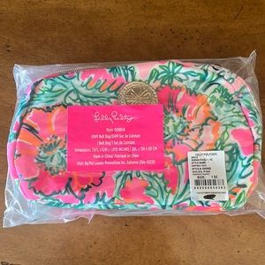 Lilly Pulitzer belt bag in Soleil pink perfect poppy